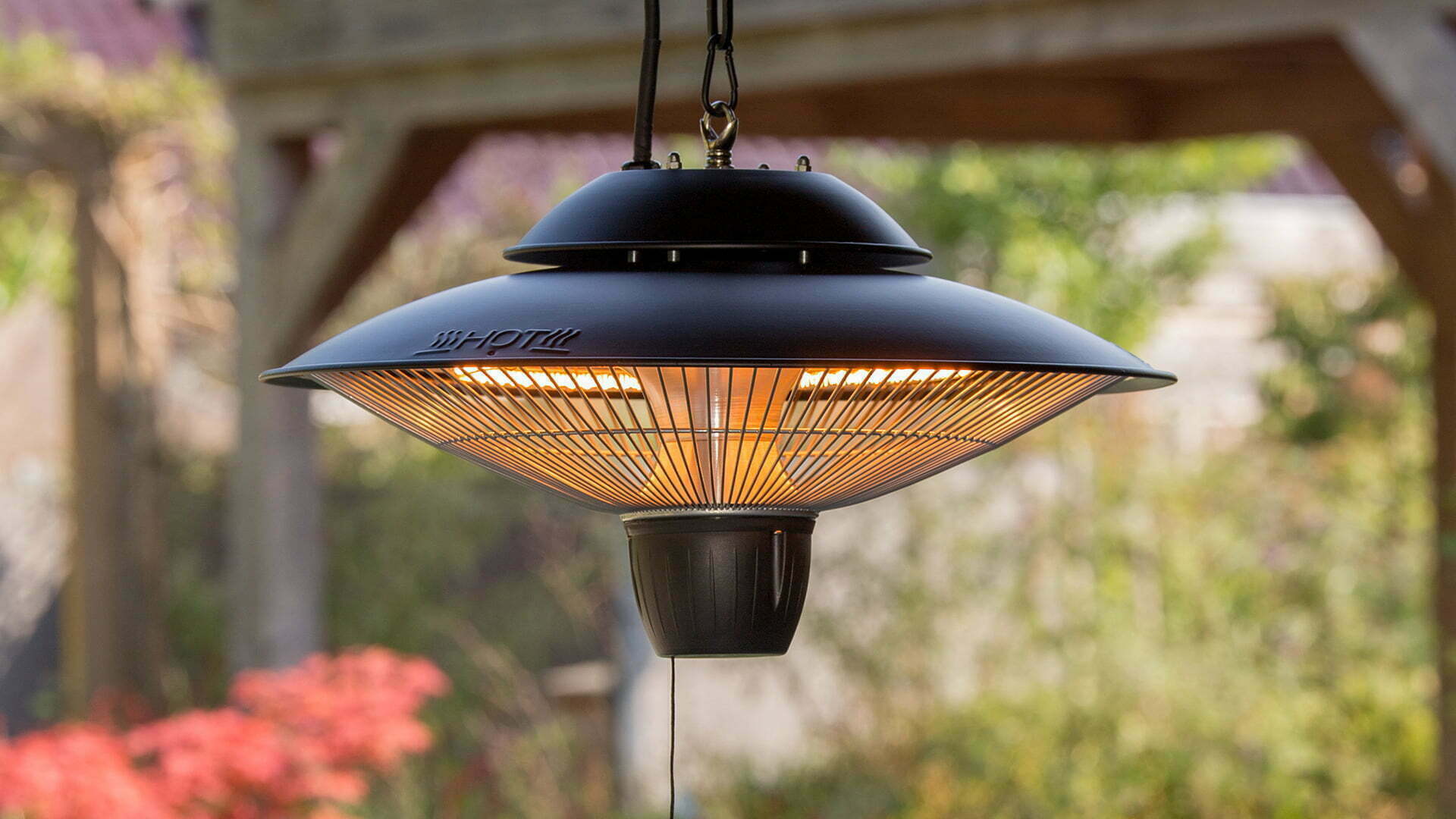 Barcelona Bright Hangend Zwart 1500 Watt