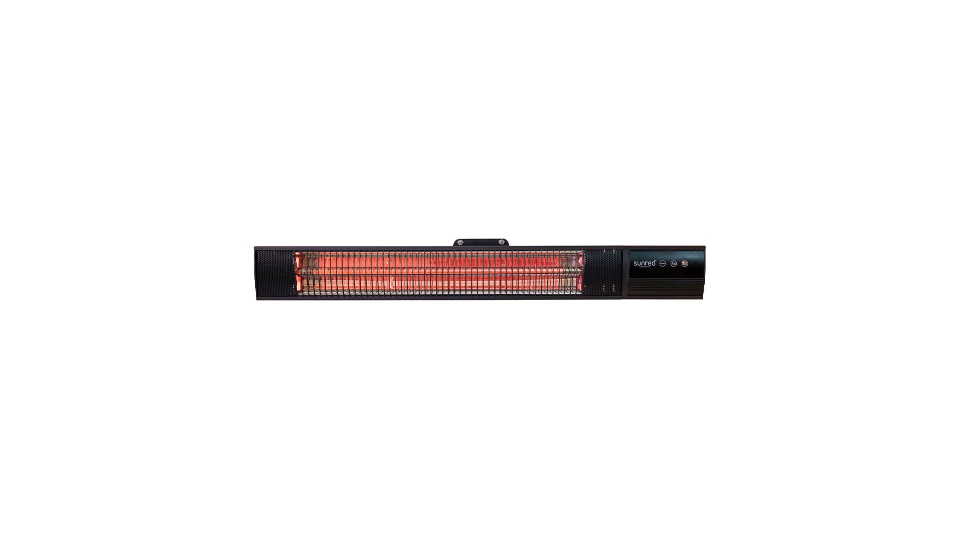 SUNRED DARK WANDMODEL ZWART 1500 WATT