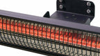 SUNRED DARK WANDMODEL ZWART 1500 WATT