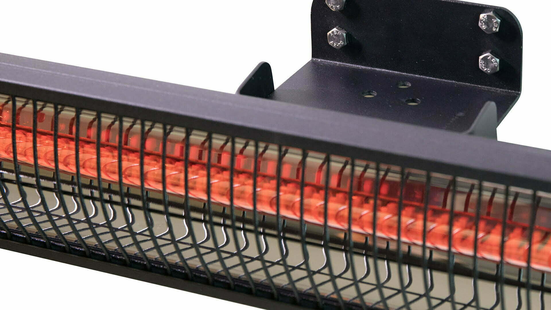 SUNRED DARK WANDMODEL ZWART 2000 WATT
