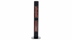 SUNRED VALENCIA LOUNGE DARK STAAND TERRASVERWARMER ZWART 3000W RD-DARK-3000L