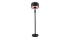 SUNRED MODERNA ARTIX ULTRA SMART STAAND ZWART 2000 WATT