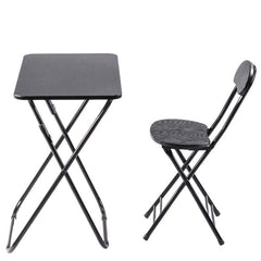 Ceruzo Klaptafel Met Stoel - Zwart