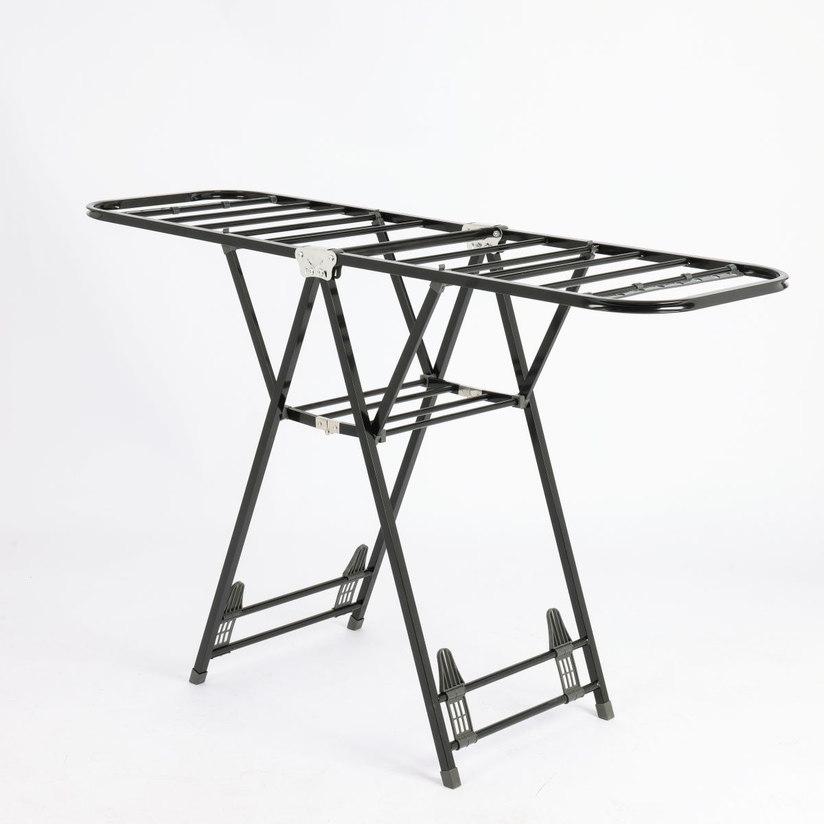 Ceruzo Wasrek - Metaal - Inklapbaar - Zwart