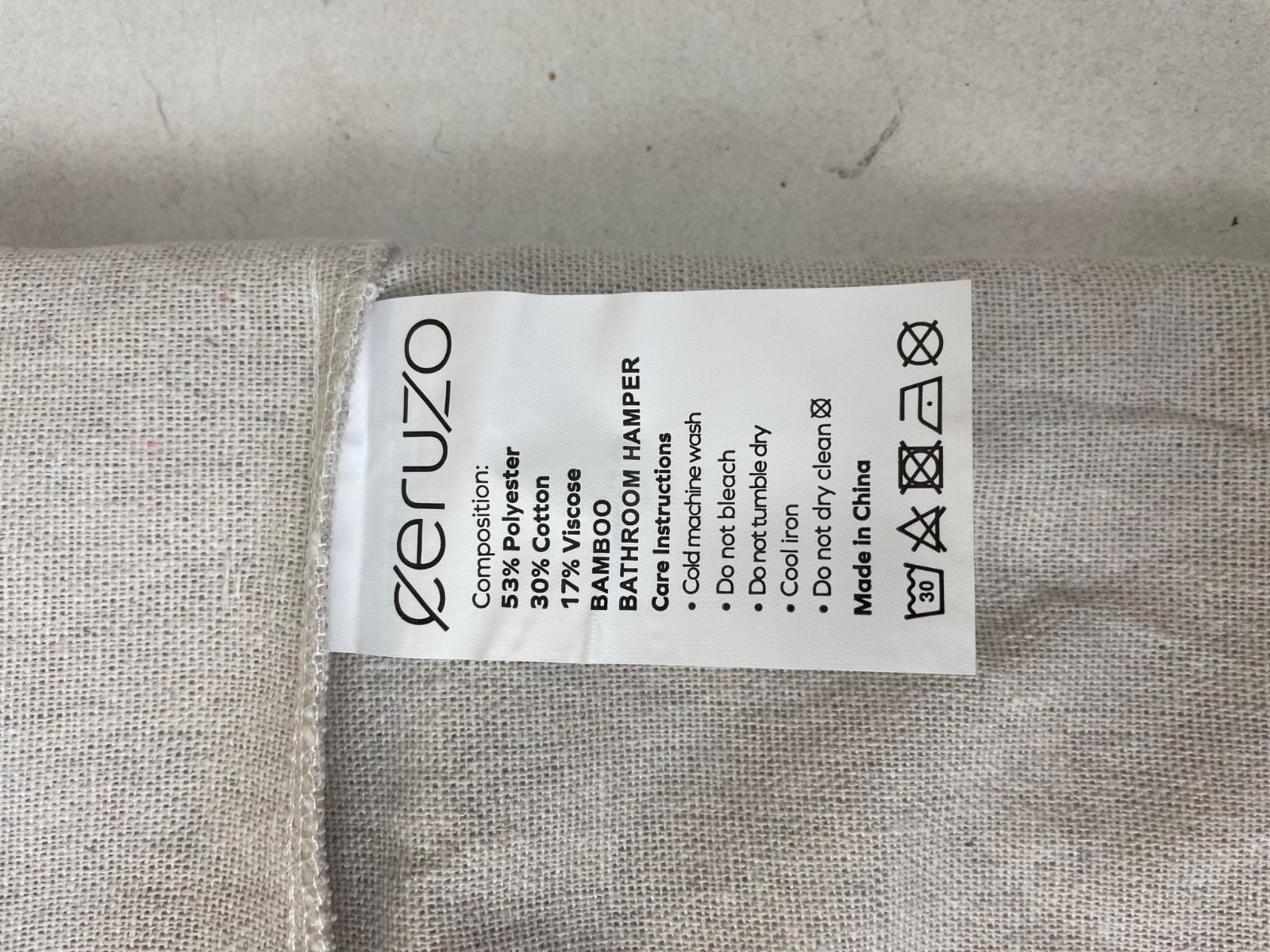 Ceruzo Wasmand Met 2 Vakken - Wassorteerder