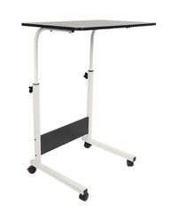 Ceruzo Laptoptafel - Zwart - Verrijdbare Bedtafel - Verstelbaar In Hoogte