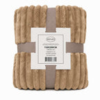 Ceruzo Fleece Deken - 150X200 Cm - Camel