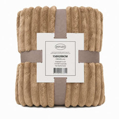 Ceruzo Fleece Deken - 150X200 Cm - Camel