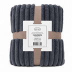 Ceruzo Fleece Deken - 150X200 Cm - Antraciet