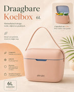 Ceruzo Koelbox 6 Liter - Trendy Roze