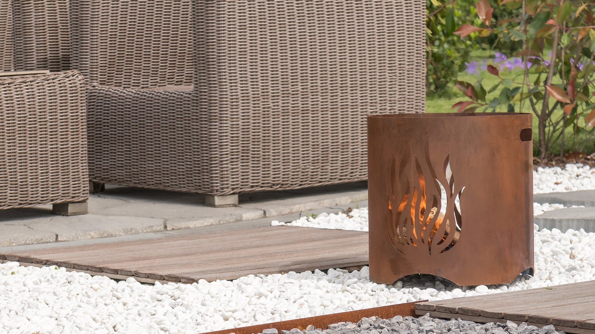 REDFIRE KIRUNA VUURKORF HANDMADE ROEST