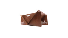 REDFIRE V VUURSCHAAL HANDMADE ROEST STAAL 67X60X33CM