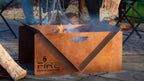 REDFIRE V VUURSCHAAL HANDMADE ROEST STAAL 67X60X33CM