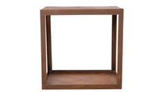 REDFIRE HODR HANDMADE HOUTOPSLAG BOX 50CM ROEST STAAL