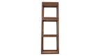 REDFIRE HODR HANDMADE HOUTOPSLAG BOX 50CM ROEST STAAL