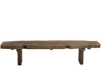 J-LINE BANK ROUGH GERECYCLED HOUT BRUIN - Tuincentrum Lopik