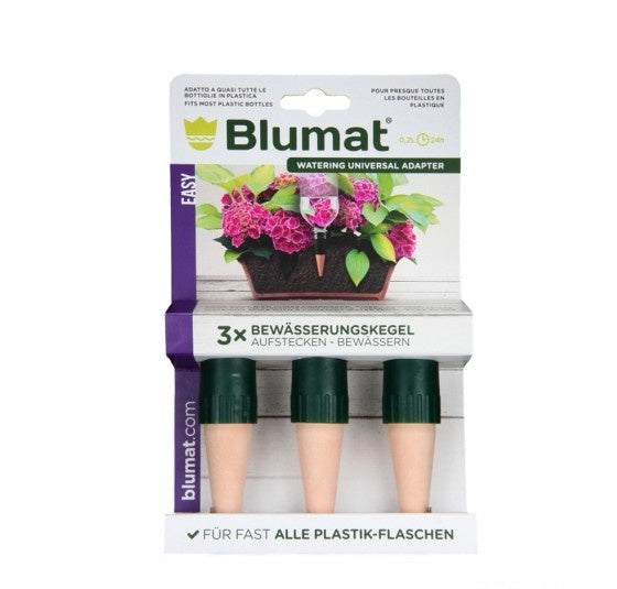 BLUMAT   FLESSEN ADAPTER 3 STUKS (0,2 L PER DAG)