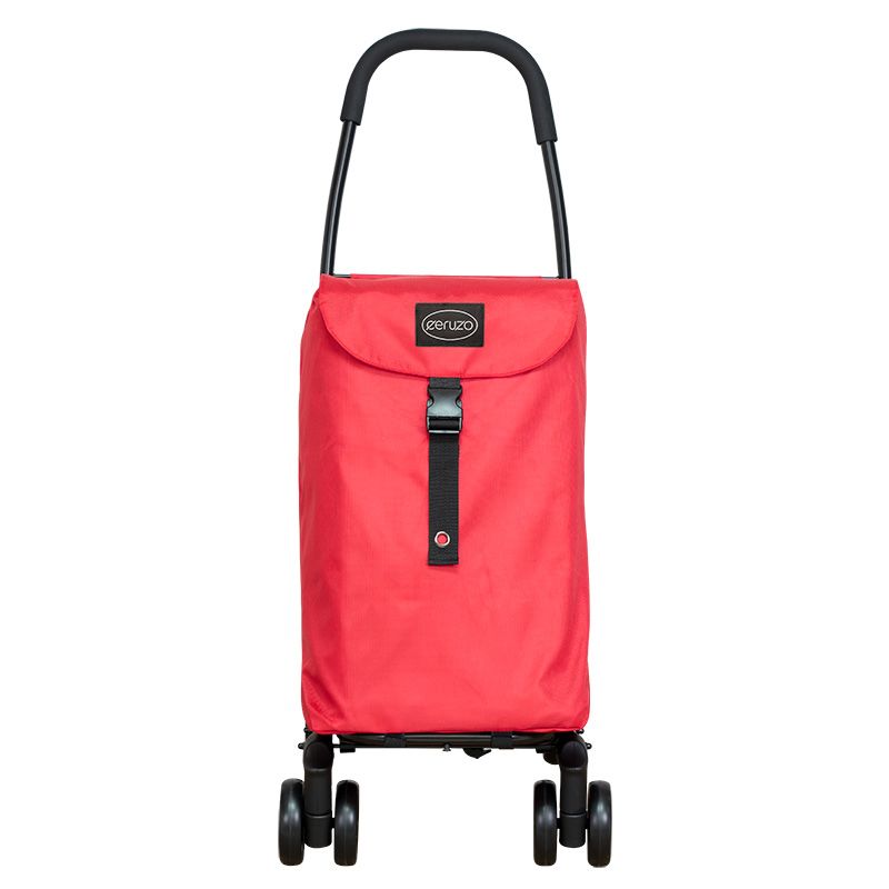 Ceruzo Go Four Boodschappentrolley  - Rood - 43.5 Liter - By Playmarket