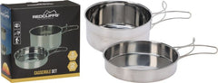 Redcliffs Kampeer Pannen - Rvs - 2 Stuks