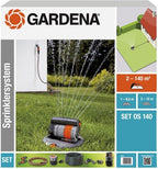 OS 140 VERZONKEN ZWENKSPROEIER SET 140M²