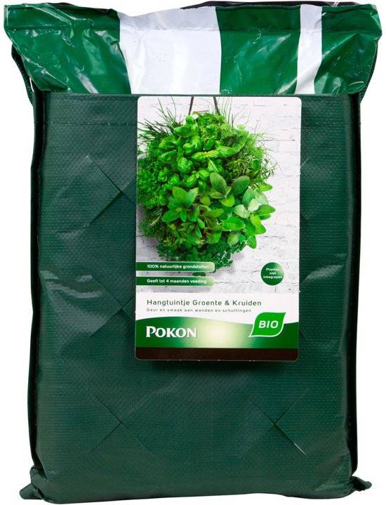 BIO HANGTUINTJE GROENTE EN KRUIDEN 10 LITER