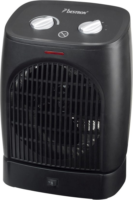  AFH218 ZWENKENDE VENTILATORKACHEL ZWART 2000 WATT