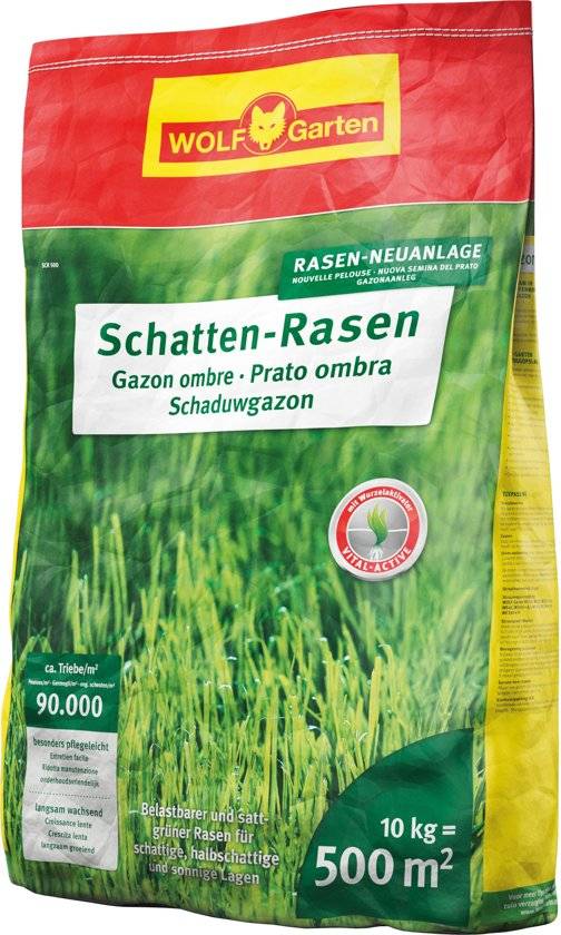 SCR500 SCHADUWGAZON GRASZAAD 10 KG = 500 M²
