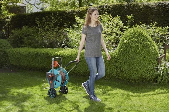  AQUAROLL M EASY SLANGENWAGEN SET (20 METER 1/2" SLANG + KOPPELINGEN)