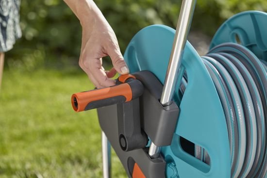  AQUAROLL M EASY SLANGENWAGEN SET (20 METER 1/2" SLANG + KOPPELINGEN)