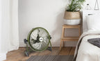  AOD12ACCU LI-ION VLOERVENTILATOR 35 CM GROEN 25 WATT