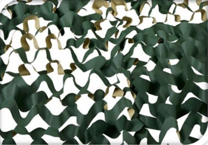 Schaduwdoek Camouflagedoek - Groen - 2X3 M