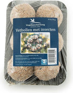  Vogelbescherming Insectbol - Voer - 6 stuks