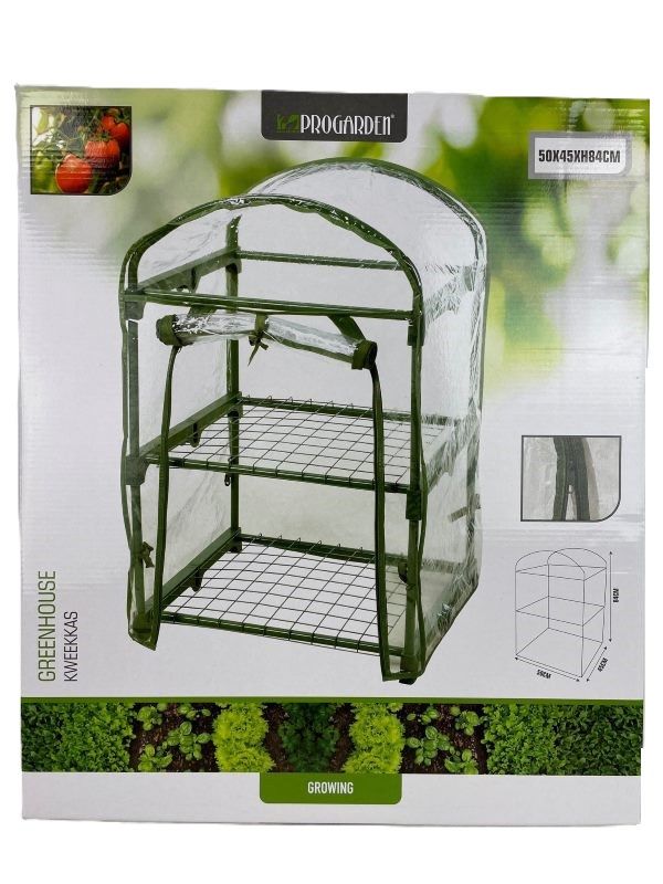 Progarden Kweekkas - 2 Verdiepingen -  50 X 45 X 84 Cm