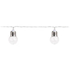 Feestverlichting - 30 Led Bolletjes - 4.50 Meter - Warm Wit - Op Batterijen