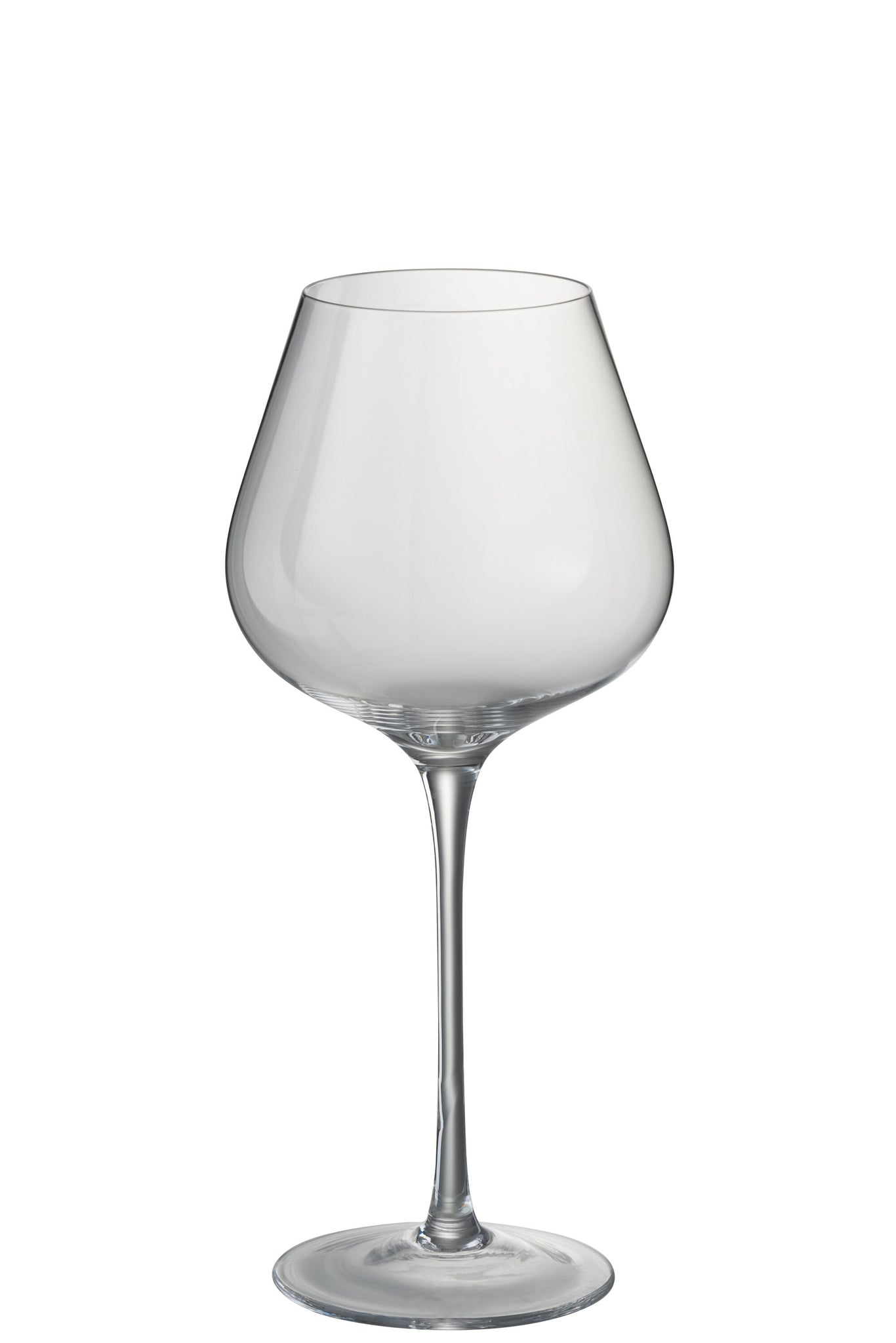 J-LINE WIJNGLAS BREED WITWIJN KRISTALGLAS TRANSPARANT – SET VAN 6 - Tuincentrum Lopik