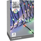 Led Verlichting 240 Led - 18 Meter - Multicolor - Voor Binnen En Buiten - 8 Lichtfuncties - Soft Wire