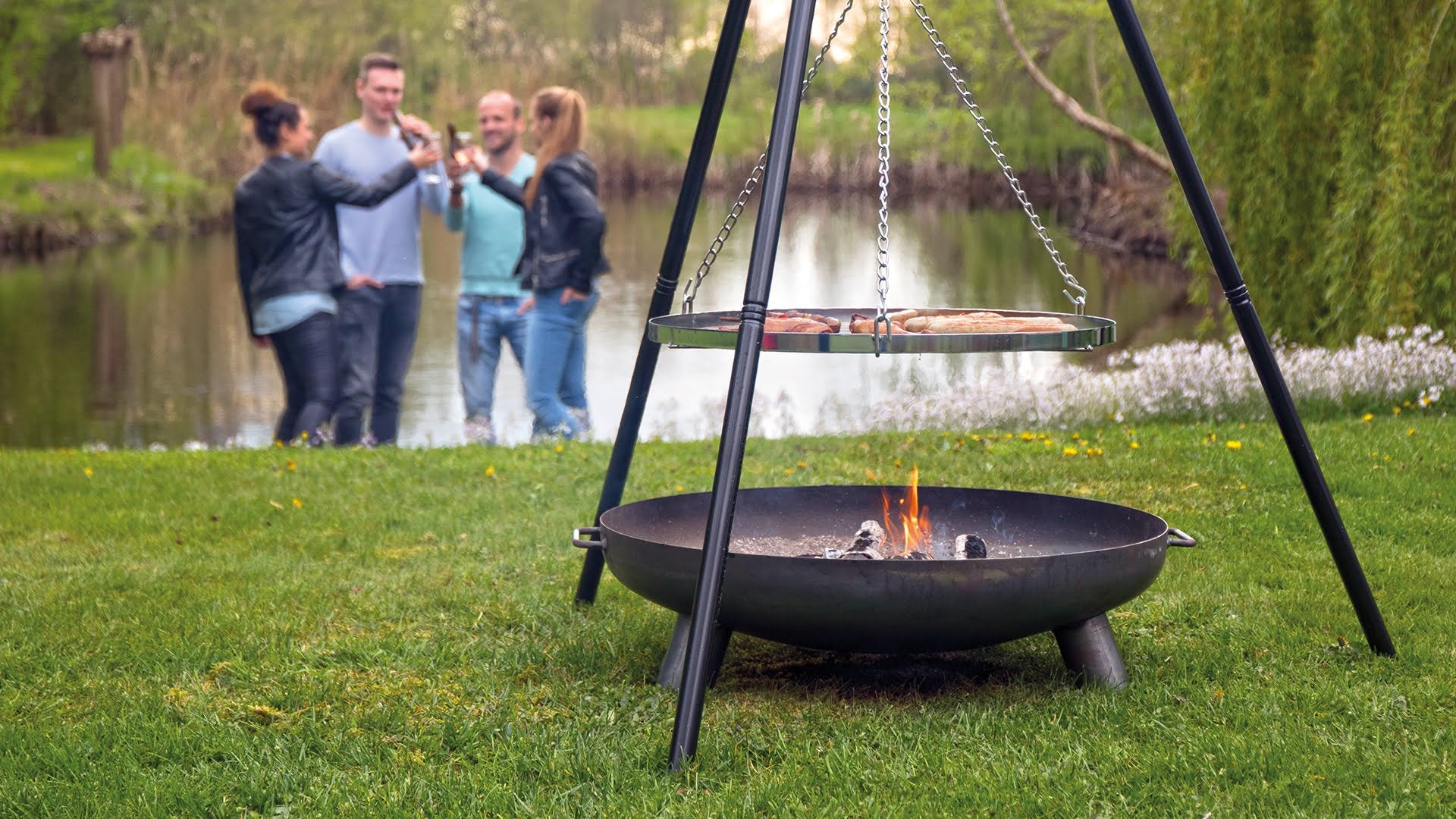 REDFIRE BARBECUE TRIPOD ZWART/ZILVER