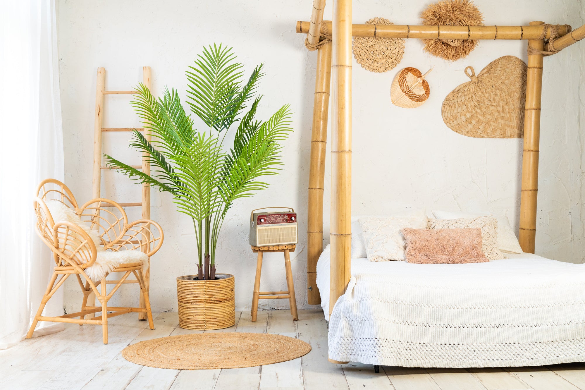 NEVERLEAFS KUNSTPLANT PALM PHOENIX DELUXE 160 CM