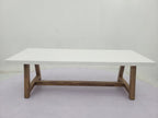VELTIS EETTAFEL 250X100X77CM MARMER LOOK