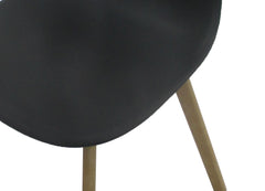KRISTIANSTAD DINING CHAIR ACACIA LIGHT TEAK LOOK SET VAN 4
