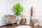 NEVERLEAFS FIDDLE LEAF FIG KUNSTPLANT VIOOLBLADPLANT 160 CM