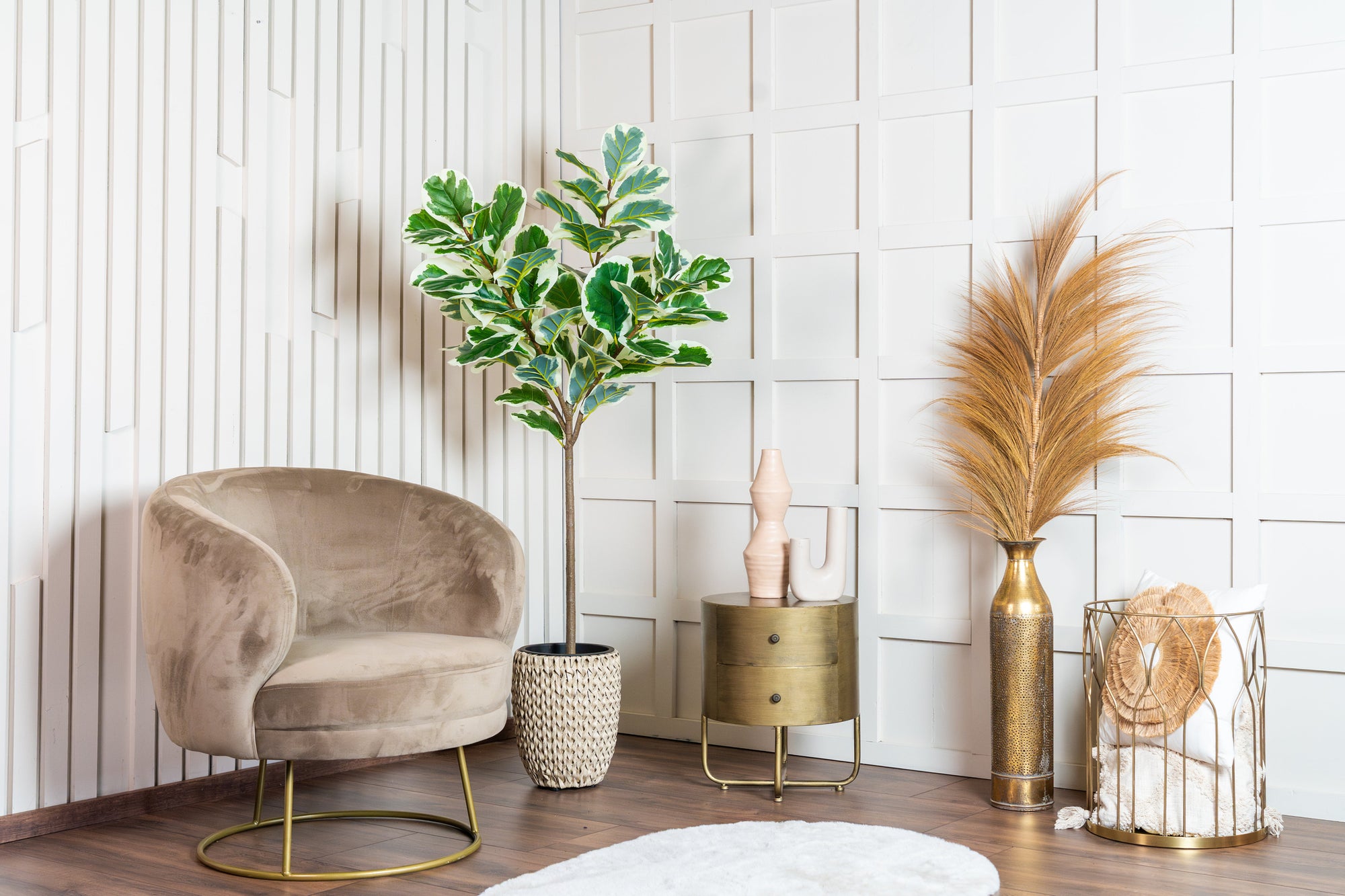 NEVERLEAFS KUNSTPLANT FICUS LYRATA DELUXE 160 CM