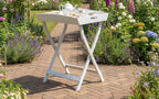 RAVELLO TRAY ACACIA FOSSIL GREY