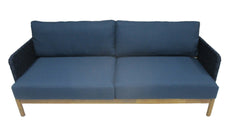 KOLBE 3-ZITS LOUNGE SOFA STAAL NAVY BLUE
