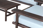 LARUNA LOUNGESET ACACIA VINTAGE DARK TEAK LOOK