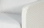 NAYAN LOUNGE CHAIR STAAL OYSTER ROPE OFF-WHITE ACACIA VINTAGE DARK TEAK LOOK ROYAL SAND KUSSENS