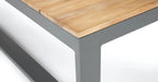 ALBUFEIRA MODULAIRE LOUNGE CORNER SET ALU ANTRACIET ACACIA LIGHT TEAK LOOK TEXTILENE ZWART ROYAL ANTHRACITE KUSSENS