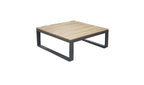 ALBUFEIRA MODULAIRE LOUNGE CORNER SET ALU ANTRACIET ACACIA LIGHT TEAK LOOK TEXTILENE ZWART ROYAL ANTHRACITE KUSSENS