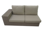 MERONE LOUNGE BANK 3-DELIG GEEL KUBU