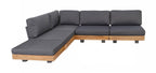 LOS ANGELES LOUNGE CORNER SET 5-DELIG